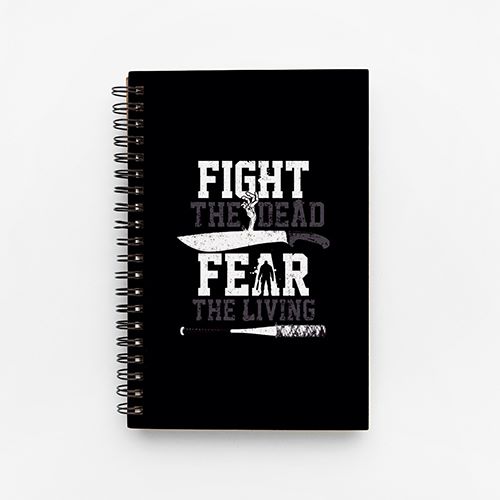 Caderno-TWD-Fight-The-Dead-Fear-The-Living-17.5-x-25-Frente-colorida-(4x0)-Caderno-TWD-FIGHT-THE-DEAD-FEAR-THE-LIVING
